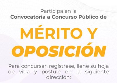 Convocatoria a concurso